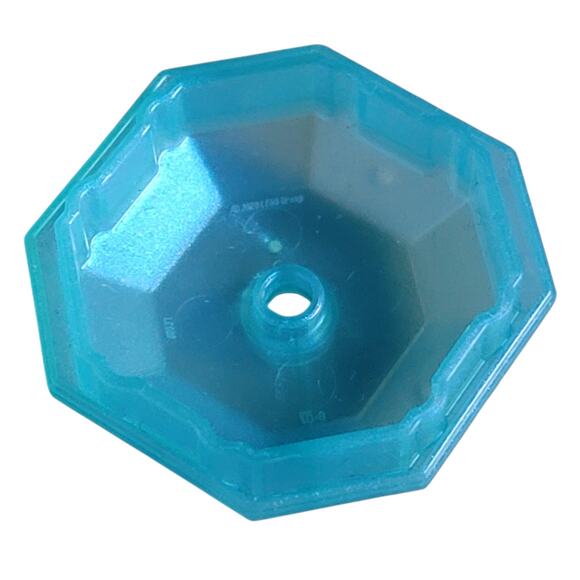 LEGO Octagonal Rock‎ Lower Part Satin Trans Light Blue Opalescence 80337 6376542 - Picture 2 of 2